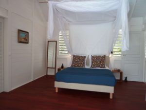 Chambre de la Villa de charme "Inattendue"
