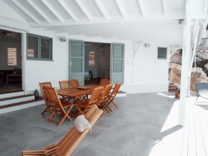 Villa Inattendue Marie-Galante terrasse cosy