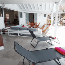 Villa inattendue Marie-Galante terrasse couverte Villa inattendue Marie-Galante terrasse couverte