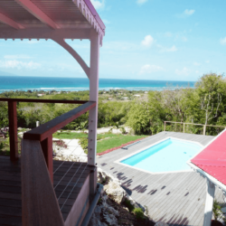 Villa inattendue Marie-Galante vue piscine Villa inattendue Marie-Galante vue piscine