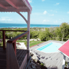 Villa inattendue Marie-Galante vue piscine Villa inattendue Marie-Galante vue piscine